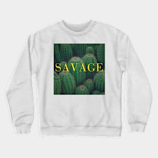 SAVAGE Retro vintage Crewneck Sweatshirt